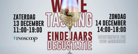 Eindejaarsdegustatie zaterdag 13 december en zondag 14 december 2025
